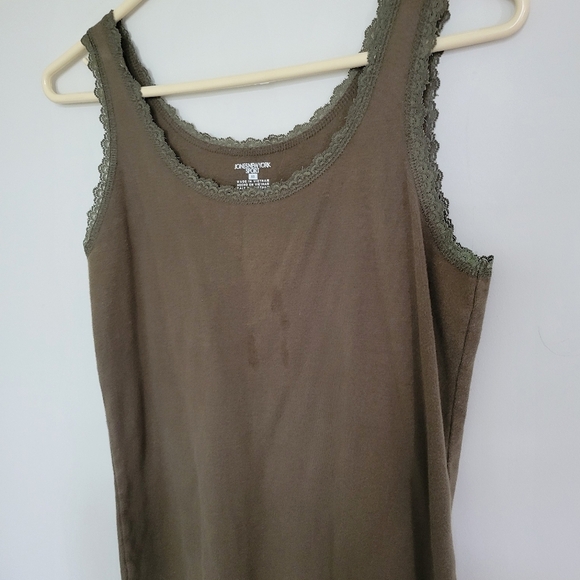 Jones Of New York 2 Pieces Matching T Shirt & Blouse Medium - Picture 5 of 10